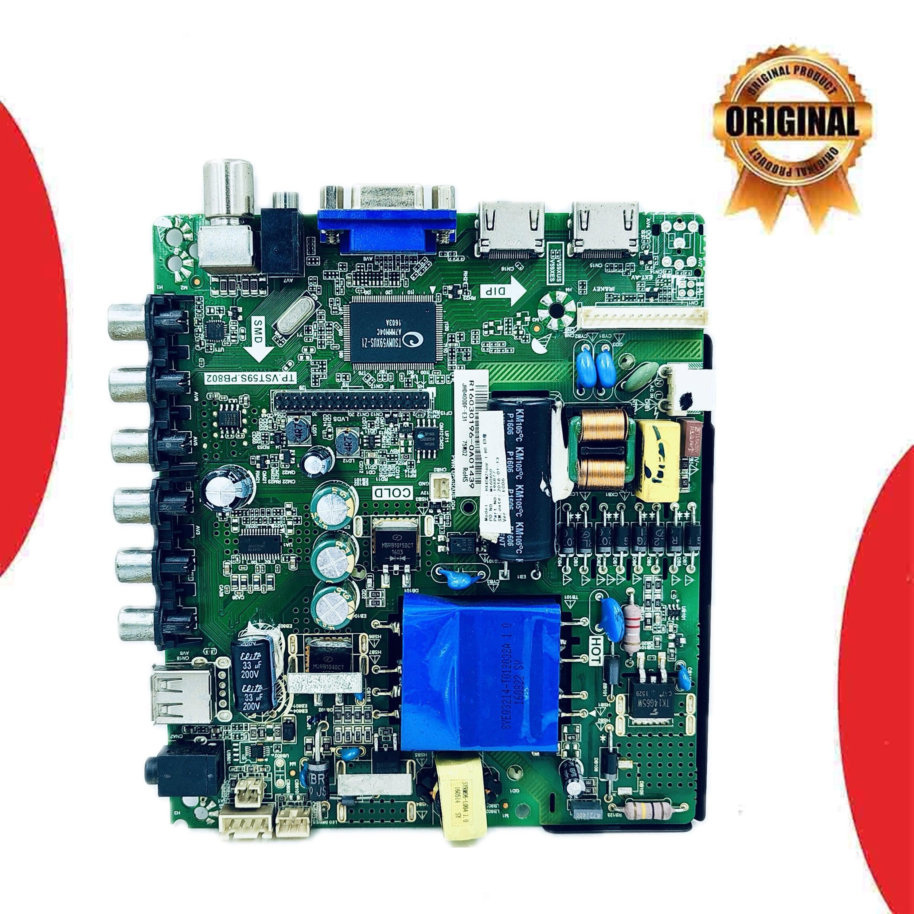 Lloyd 40 inch LED TV Motherboard for Model L40FLK - Great Bharat Electronics Lloyd 40 inch LED TV Motherboard for Model L40FLK - Great Bharat Electronics